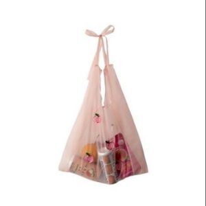 Sheer‎ Market Tote Shopping Bag with Peaches or Pumpkins